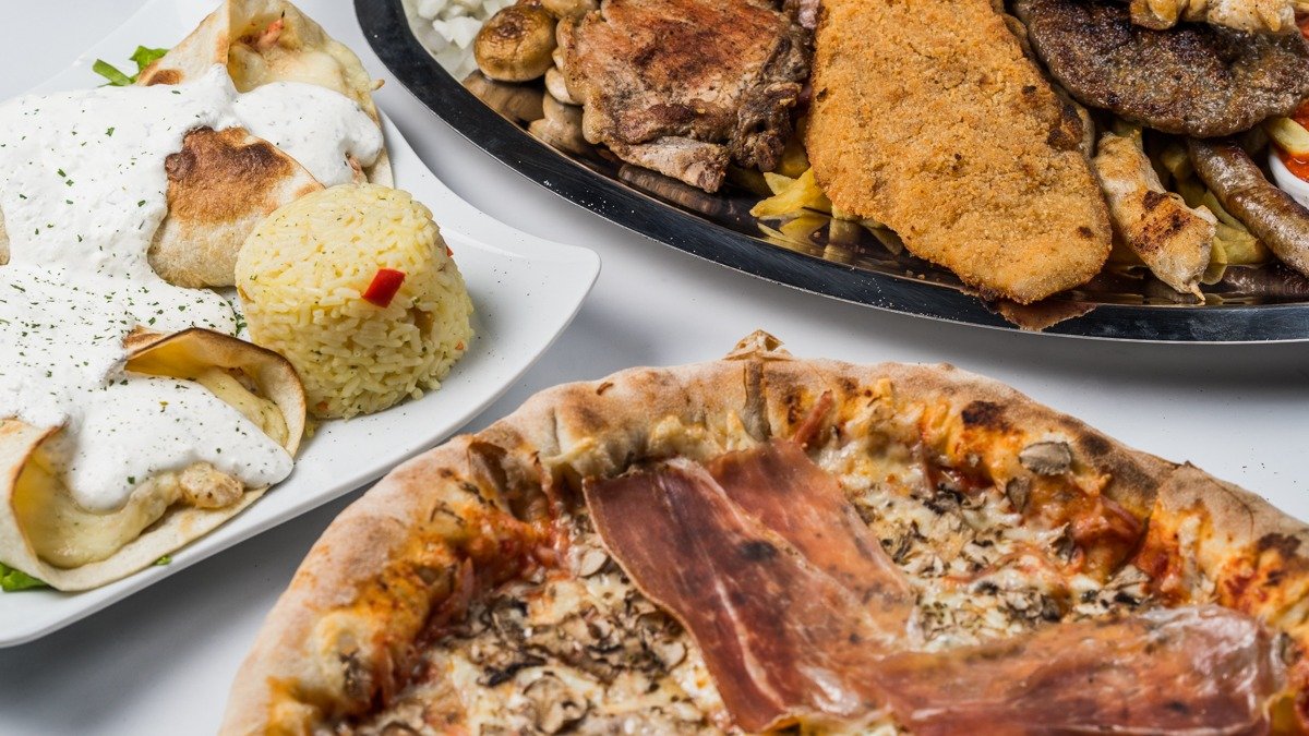 BuffetPizzeria Blue Sky All kinds of delicious dishes are waiting